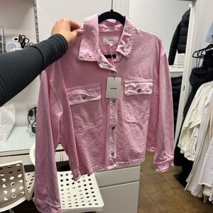 XiRENA Pink Jean Jacket